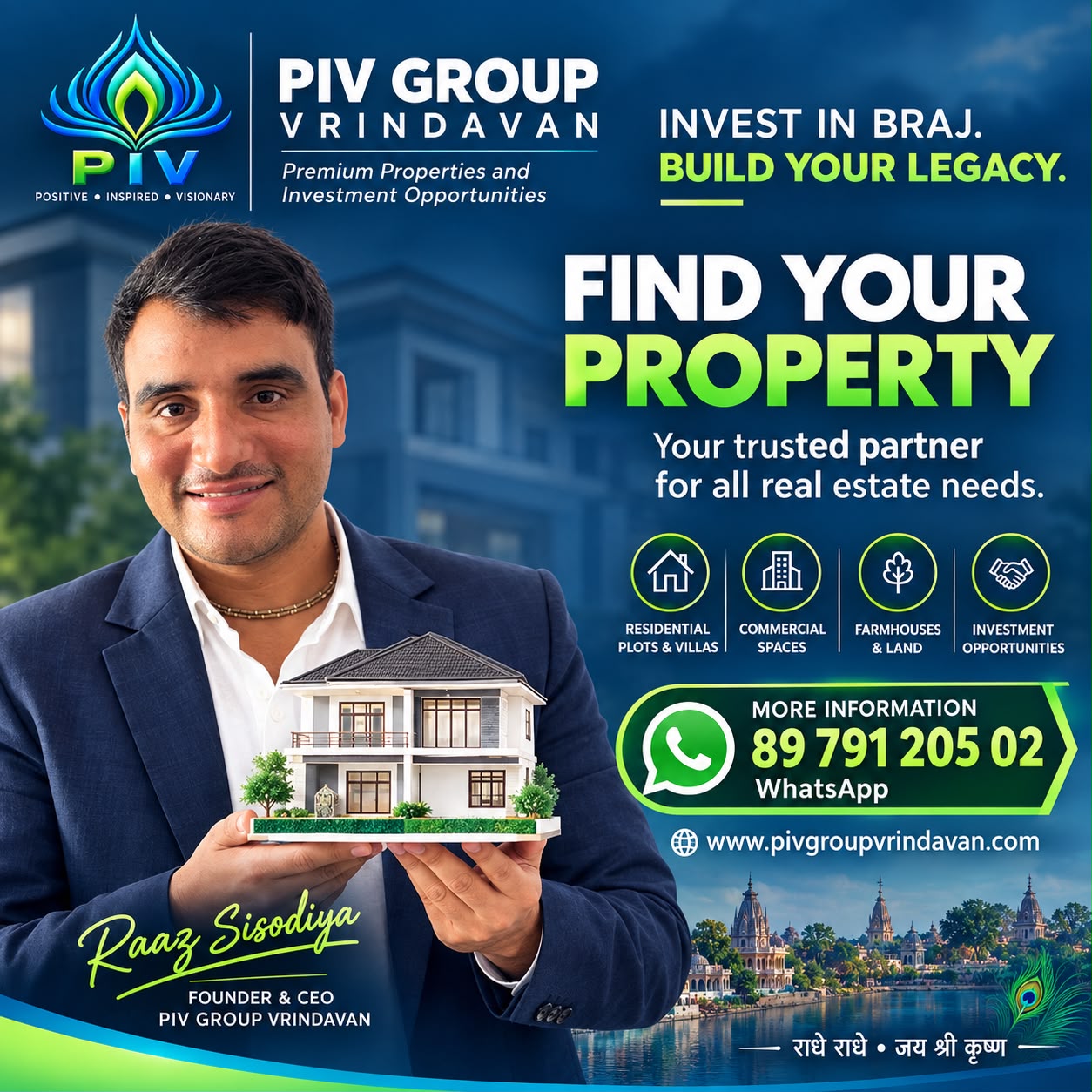 Best Property Locations in Vrindavan Mathura Uttar Pradesh
